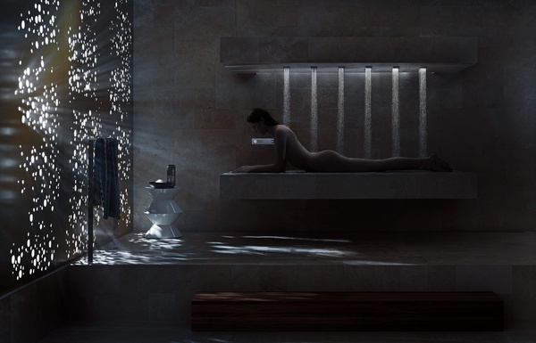 vertical shower 2