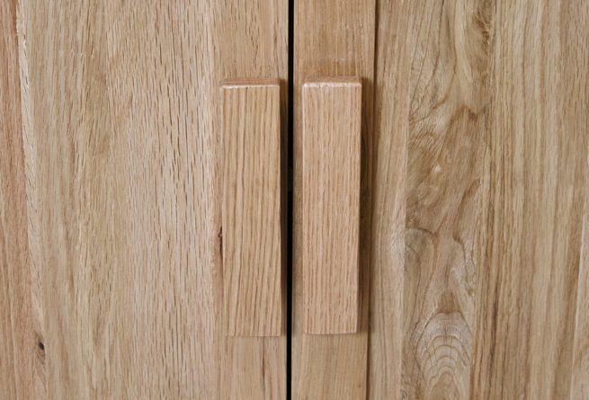 Oak Vanity Door Handle