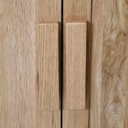 Oak Vanity Unit Wooden Handles