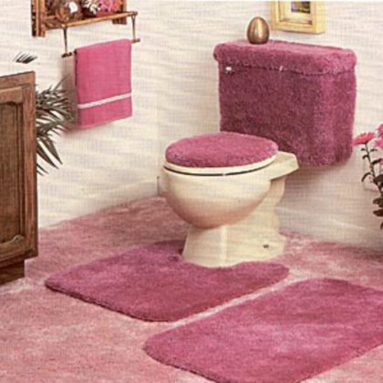 Carpeted Bathroom
