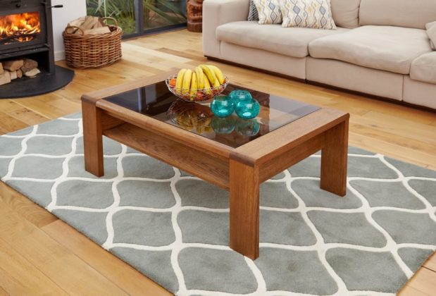 Olten Coffee Table with Glazed Finish