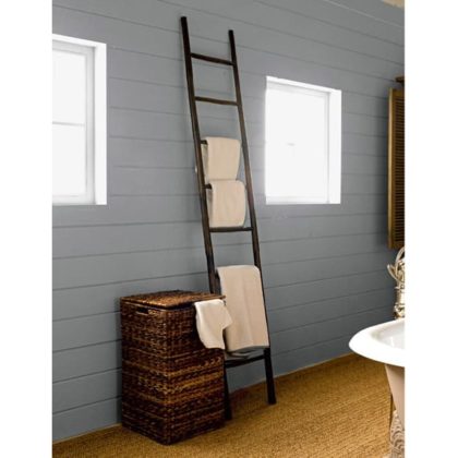 Rustic Ladder Hanging Towels