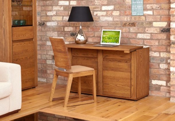 Stylish Olten Hideway Storage Desk