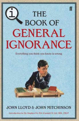 A Book Titled 'Book of General Ignorance'