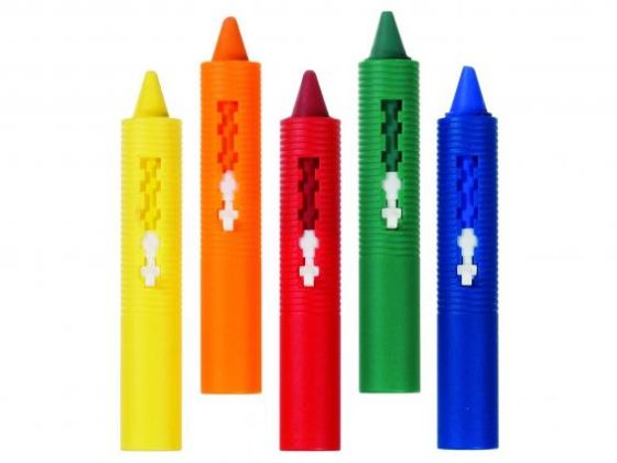 Bath-Toy Plastic Crayons