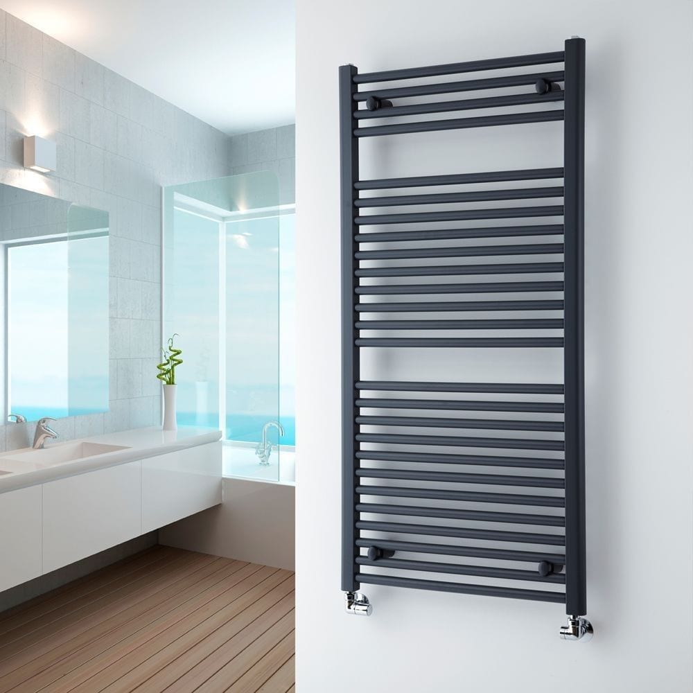 Heated Towel Rails in Stylish Black Colour