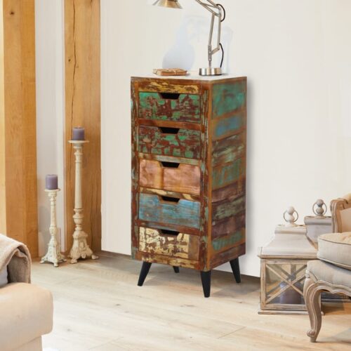 Coastal Chic | 5 drawer Tallboy | IRS12A