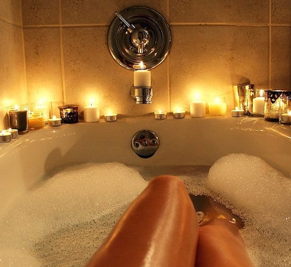 Candle Bubble Bath