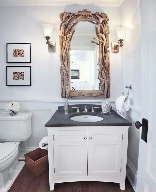 Driftwood Bathroom Decorations