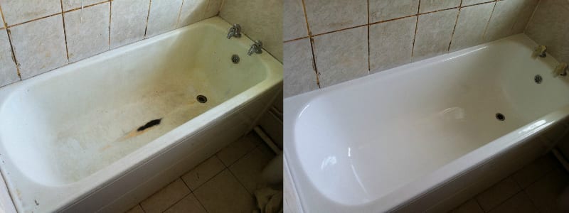 Old and New Baths Compared