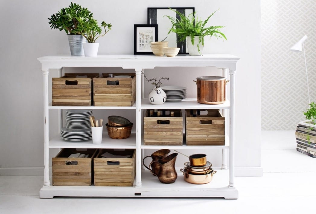 Tall Storage Solution from the Bordeaux Furniture Range