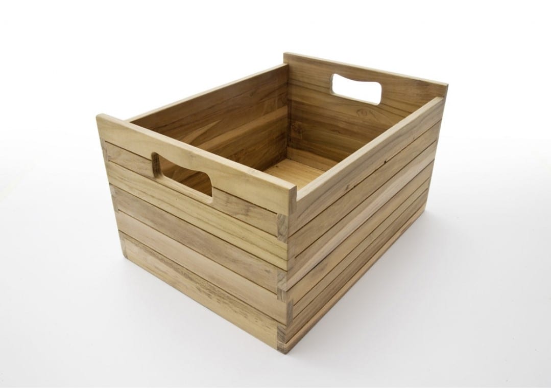 Teak Kitchen Storage Box