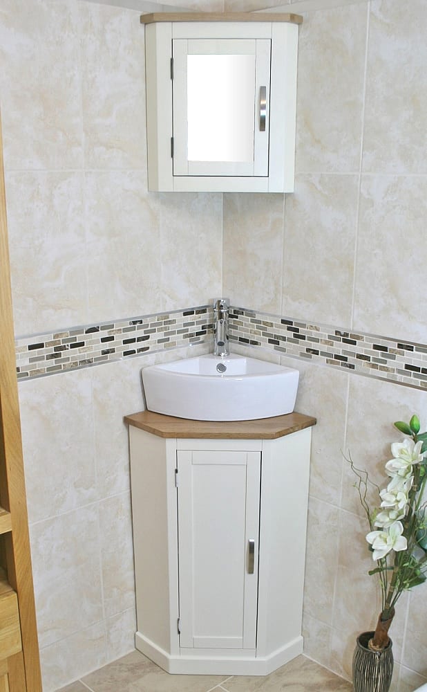 Corner Vanity Unit with Basin