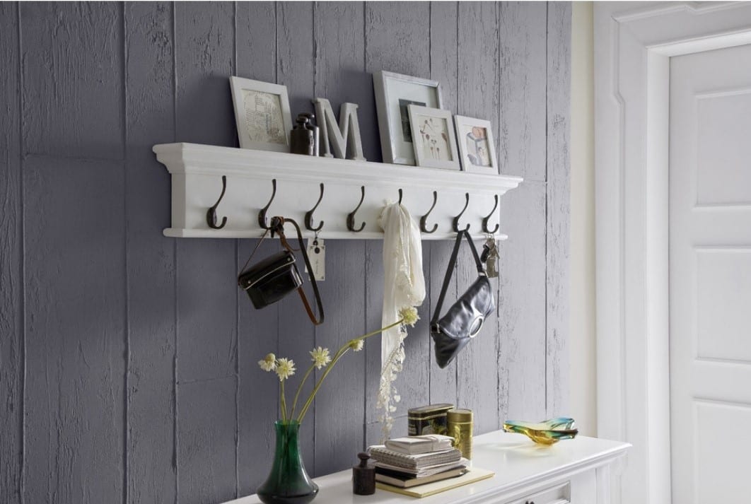 A 8 Hook Coat Rack from the Halifax Collection