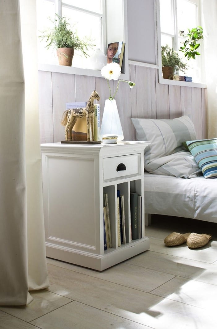 Bedside Table with Dividers from the Halifax Collection