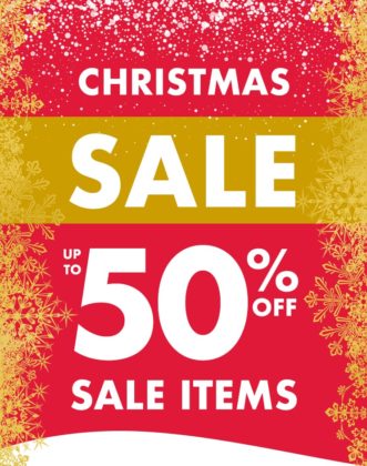 BAM Store Xmas Sale Banner