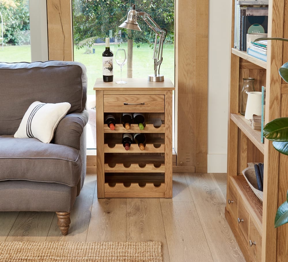 The Wine Rack with Table Top from Mobel Furniture Range