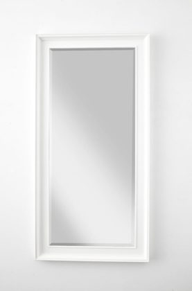 Halifax Mirror with White Frame