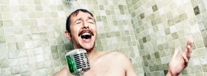 Chap Enjoying a Shower-Tiime Singalong