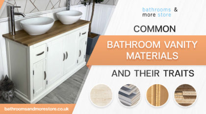 Common Bathroom Vanity Materials and their Traits