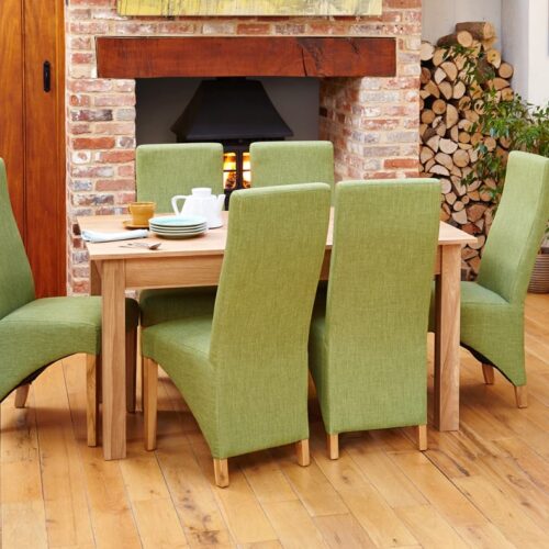 Mobel Oak 150cm Dining Table (4/6 Seater) COR04B
