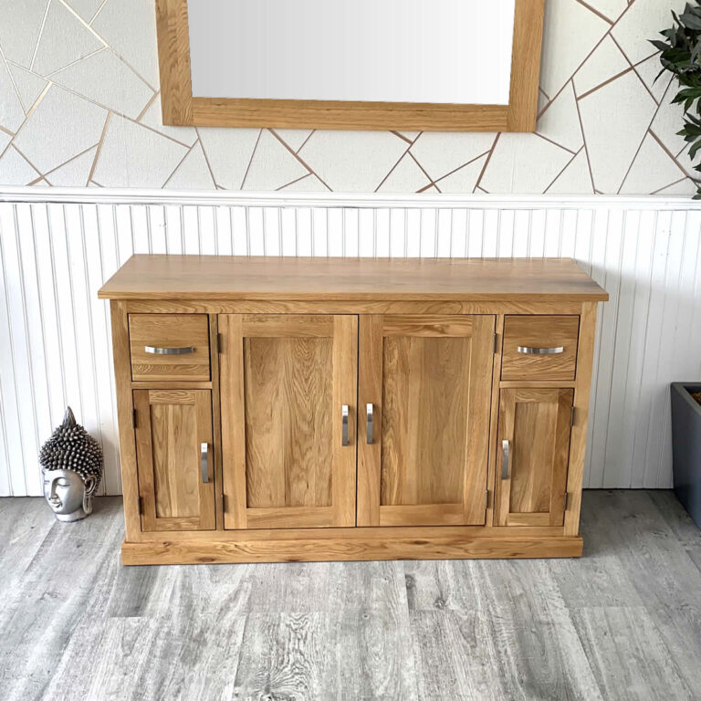 Solid Oak Bathroom Furniture | Bathroom Storage Cabinet | Storage 402