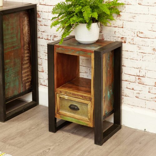 Urban Chic Lamp Table / Bedside Cabinet IRF10A