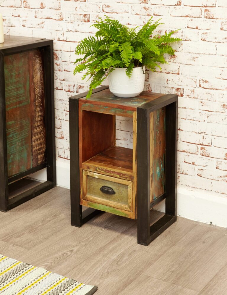 Urban Chic Lamp Table / Bedside Cabinet IRF10A