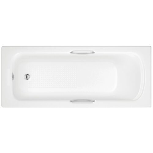 Cube Single End Twin Grip Textured Base 8mm 1700x700 2TH Bath