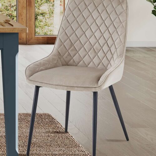 Signature Blue Dining Chair - MINK (Pack of Two)
