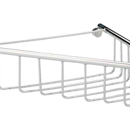 Ferrara 1-Tier Corner Shower Caddy - Chrome