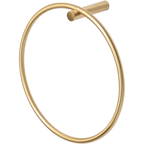 Venice Towel Ring - Brushed Brass