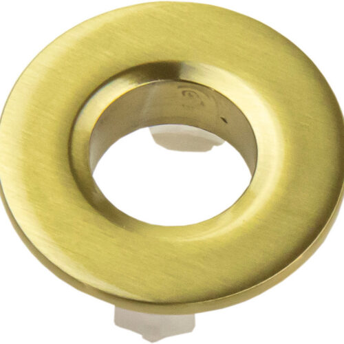 Basin Overflow Ring - Brushed Brass