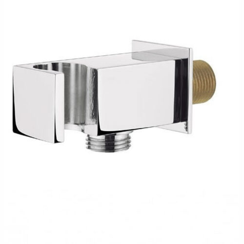 Square Handset Wall Bracket with Wall Outlet