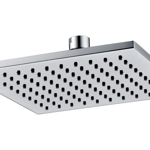 200mm Square ABS Showerhead - Chrome