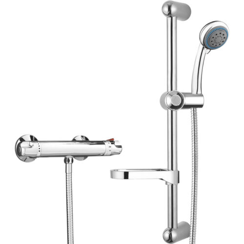 Cupra Low Pressure Thermostatic Bar Mixer Shower