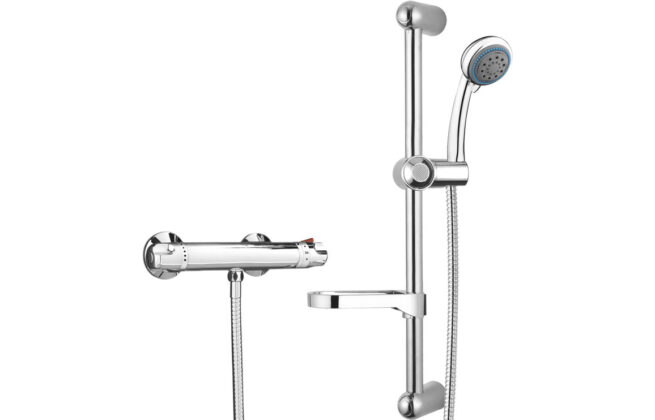 Cupra Low Pressure Thermostatic Bar Mixer Shower
