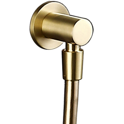 Wall Outlet Elbow - Brushed Brass