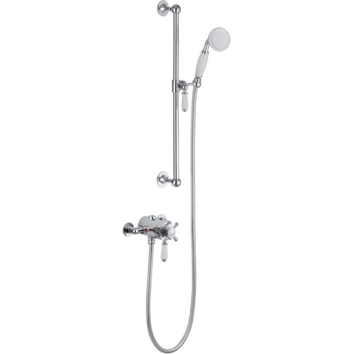 Echo Shower Pack One - Concentric Single Outlet Shower Valve & Riser Kit