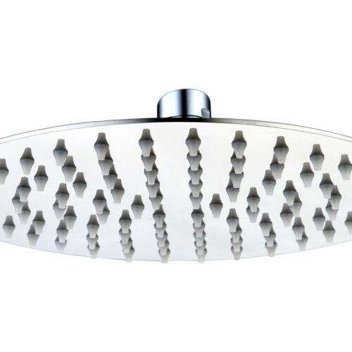 200mm Round Ultraslim Showerhead - St/Steel