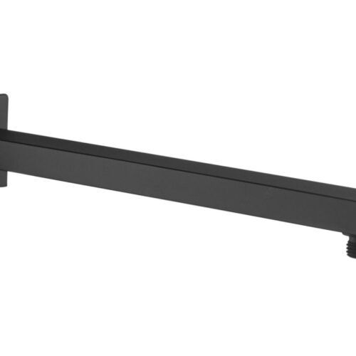 300mm Square Shower Arm - Matt Black