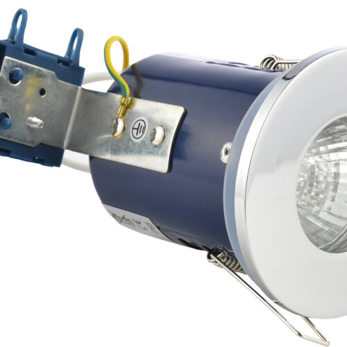 Firerated Shower Downlight - Chrome