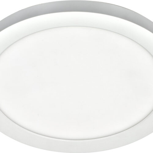 Nuva Large Round Ceiling Light - White