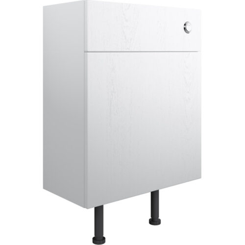 Reno 500mm WC Unit - Satin White Ash