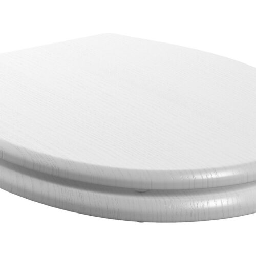 Reno Soft Close Toilet Seat - Satin White Ash