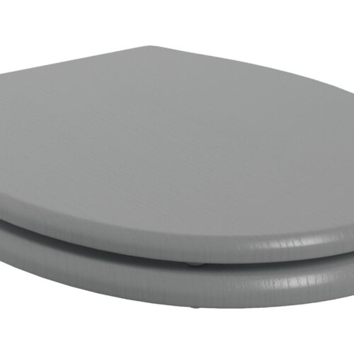 Fiero Soft Close Wood Effect Toilet Seat - Grey Ash