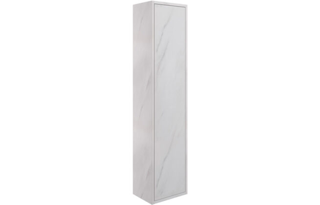 Tredia 300mm 1 Door Wall Hung Tall Unit – Marble