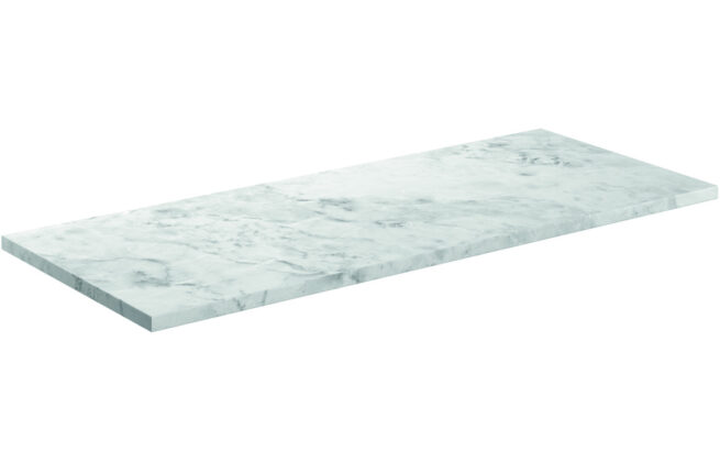 Ciero Carrara Marble 1220x508x19mm Laminate Worktop