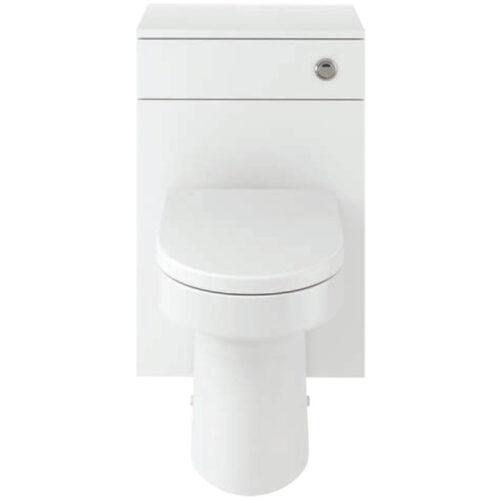500mm WC Unit - White Gloss