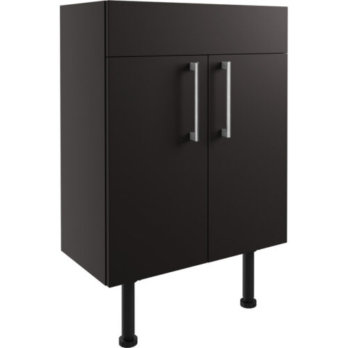 Tundra 600mm Basin Unit - Matt Graphite Grey